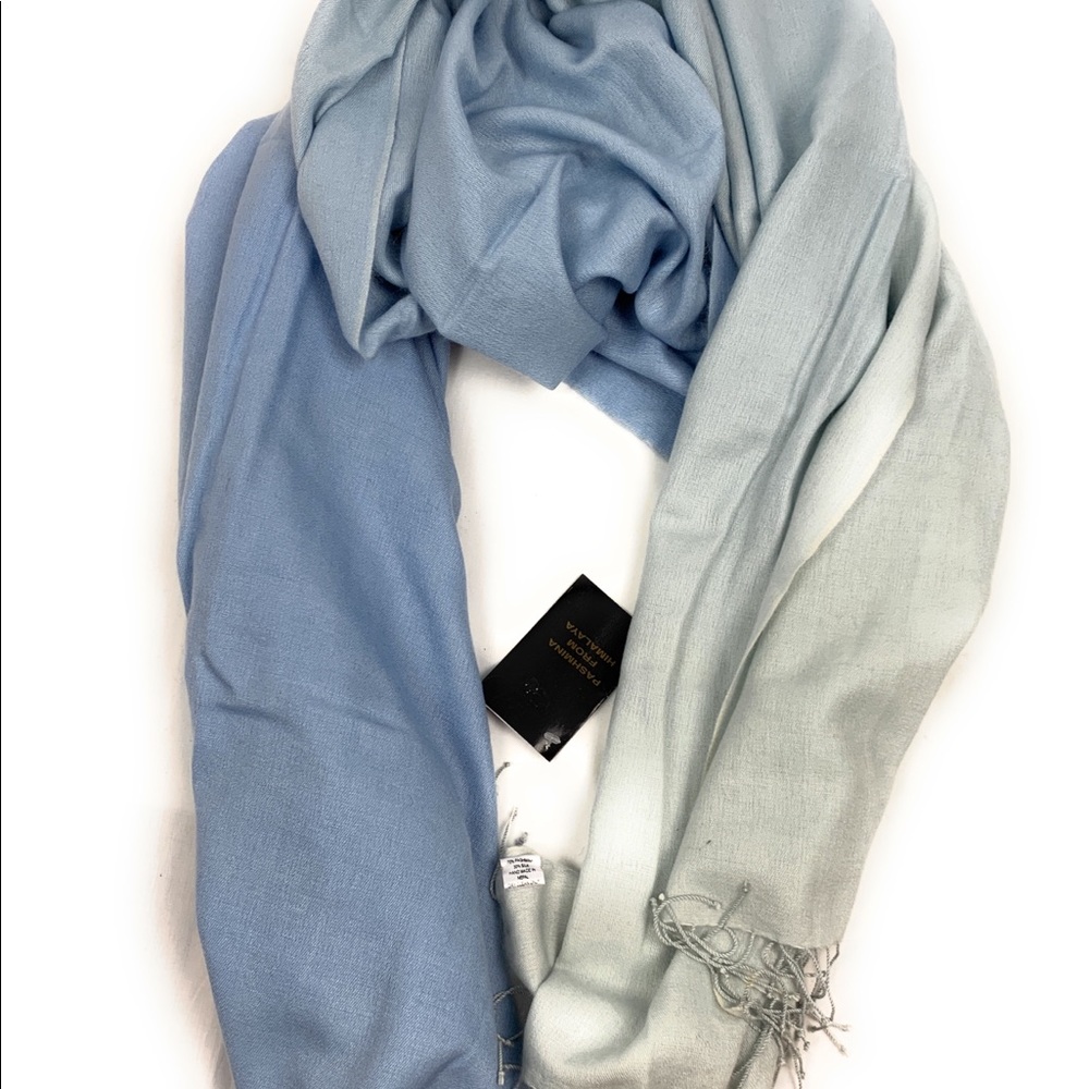 Ombré pashmina shawl
